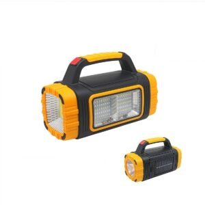 Solar Multi Source LED Search Flashlight with 3W Spotlight COB Floodlight and 90 SMD Emergency Light Multi-Mode